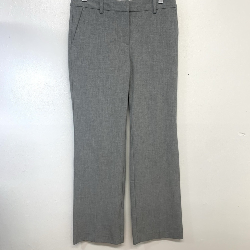 Talbots Windsor Trouser‎ Pants Gray Straight Pockets  4 Career Casual Office 31"